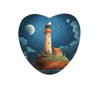 Catoon Whale Lighthouse Car Air Freshener Hanging, Long Lasting Scented Car Aromatherapy Tablets, Love form Fragrance Scented Cards for Vehicles, Bedroom, Wardrobe Gray-style