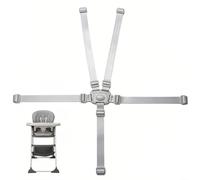 CATOR 1 x 5-point safety belt, high chair, multifunctional child safety belt, high chair strap for buggy, seat reducer for high chair, high chair belt for high chair