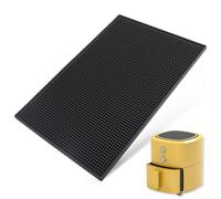 CATOR Ninja AF400EU & AF451EU Accessories, Silicone Storage Shelf, Multifunctional Silicone Pad for AF400EU, Dustproof and Easy to Clean, 40 x 20 cm (Black)
