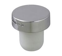 Cators Sterling Silver Bottle Stopper (.925 Hallmarked) - Luxury Spirit Bottle Topper for Whisky, Gin & Rum, Modern Plain Design, Handmade Silver Barware Gift