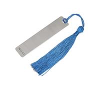 Cators Sterling Silver Hallmarked Bookmark - .925 Sterling Silver Bookmarks for Men with Silk Tassel. Luxury Book Marker for Any Book Lover with Premium Gift Box.