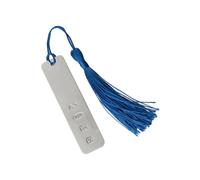 Cators Sterling Silver Hallmarked Bookmark in Premium Gift Box - .925 Sterling Silver Bookmarks for Men and Women with Silk Tassel. Luxury Book Marker for Book Lovers.