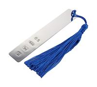 Cators Sterling Silver Hallmarked Long Bookmark - .925 Sterling Silver Bookmarks for Men with Silk Tassel. Luxury Book Marker for Any Book Lover with Premium Gift Box.
