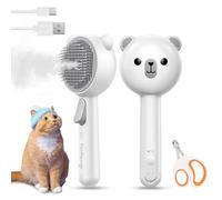 Catosnap Brush, 3-in-1 Pet Spray Brush, Ultimate Pet Steam Comb, Cat & Dog Grooming Comb for Shedding, Cleaning and Massage (1PCS)