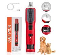 CATPICK 2-in-1 Cat Nail Clippers & Dog Nail Clippers Trimmers for Large Medium Small Dogs Cats Claw Trimmer Quick Sensor and Safety Guard USB Rechargeable with 2 LED Lights Dogs Nail Trimmer