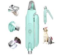 CATPICK 2-in-1 Cat Nail Clippers & Dog Nail Clippers Trimmers for Large Medium Small Dogs Cats Claw Trimmer Quick Sensor and Safety Guard USB Rechargeable with 2 LED Lights Dogs Nail Trimmer