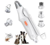 CATPICK Cat Nail Grinder & Dog Nail Clippers Trimmers for Large Medium Small Dogs Cats Pets Claw Trimmer Quick Sensor and Safety Guard USB Rechargeable with 2 LED Lights