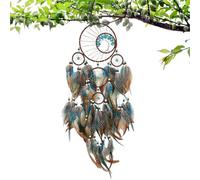 Catput Dream Ornament, Wind Callon Drive-Drive-Drive High Driven | Wooden Pearl Feather Decorations Capture Decorations, Draft Wedding Dreams, Boho Ceiling Decor for the Dec