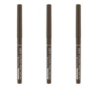 Catrice 20H Ultra Precision Gel Eye Pencil Waterproof, kajal, No. 030 Brownie, brown, defining, long-lasting,matte, vegan, nanoparticle-free, pack of 3 (3 x 0.08g)