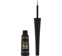 Catrice 24h Brush Liner, longlasting, caring, defining, matte (3ml) | Brush Applicator & 24H Hold, Vegan Eyeliner, Caring, Defining, Express Result, Fast Drying