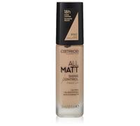 Catrice All Matt Shine Control Make Up, Foundation, No. 015 C Cool Vanilla Beige, Nude, Long-Lasting, Matte, Vegan, Oil-Free, Alcohol-Free (30 ml)