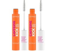 Catrice Caffeine Kick Lash & Brow Serum, volumizing, strengthening, caring, translucent (9ml) (Pack of 2)