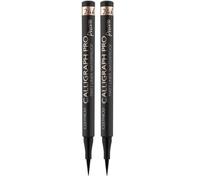 Catrice Calligraph Pro Precise 24h Matt Liner Waterproof, longlasting, defining, express result, intensive, colour intense (1.2ml) (Pack of 2)