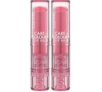 Catrice Care In Colours Lip Balm, moisturizing/hydrating, caring, natural, shiny (3g) (Pack of 2)