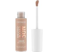 Catrice Melted Sun Liquid Bronzer, No. 005, Brown, Long-Lasting, Defining, Highly Pigmented, Natural, Matt, Vegan, Oil-Free, Perfume Free, Alcohol-Free, Pack of 10 ml