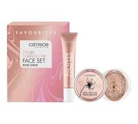 Catrice Complexion HighlighterMore Than Glow Face Set Rose Gold All Over Glow Tint 020 Keep Blushing 15 ml + More Than Glow Highlighter 020 Supreme Rose Beam 5,9 g + Sun Lover Glow Bronzing Powder 010