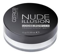 Catrice Nude Illusion Loose Powder, Transparent Matt, Transparent, for Combination Skin, for Blemished Skin, Long-Lasting, Matte, Vegan, Nano Particles-Free, Fragrance Free (11 g)