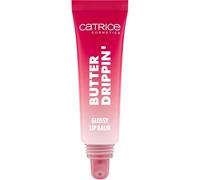 Catrice Butter Drippin' Glossy Lip Balm, No. 050, Red, Moisturising, Nourishing, Glossy, Vegan, No Preservatives, No Parabens, No Microplastic Particles, Pack of 10 ml
