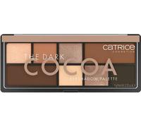Catrice The Dark Cocoa Eyeshadow Palette, Multicoloured, 8 Colours, Intense, Shimming, Colour-Intense, Glittery, Vegan, No Microplastic Particles, No Perfume, Oil-Free, Pack of 1 (9 g)