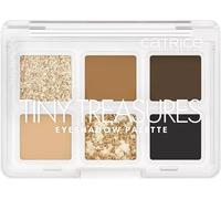 Catrice Tiny Treasures Eyeshadow Palette, No. 010, Brown, 6 Shimmers, Glitter, Vegan, No Microplastic Particles, Nanoparticles Free, Perfume Free, Pack of 1 (4.2 g)