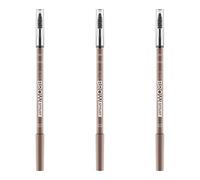 Catrice Eye Brow Stylist, Catrice eyebrow pencil, brown, eye make-up, with eyebrow brush, No. 015 Ashy Drama