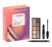 Catrice Eyes Eye-shadowThe Pure Glam Eye Set The Pure Nude Eyeshadow Palette 9 g + Eyeliner Waterproof 1,2 ml + Glam & Doll Volume Mascara 10 ml