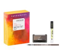 Catrice Eyes EyebrowsThe Essential Brow Set Light Eye Brow Stylist 020 Date With Ash-Tone Waterproof 1.4 g + Brow Powder Set Waterproof 010 Ash Blond 4 g + Super Glue Brow Styling Gel 4 ml