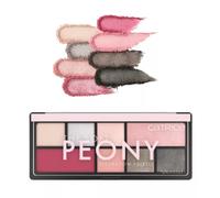 Catrice The Soft Peony Eyeshadow Palette, highly pigmented, shimmery, colour intense, glittery (9g)