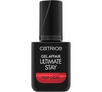 Catrice Gel Affair Ultimate Stay Top Coat, Transparent, Long-Lasting, Enlargeing, Translucent, Vegan, No Microplastic Particles, No Preservatives, No Perfume, Pack of 1 (10.5 ml)