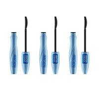 Catrice Glam & Doll False Lashes Mascara Waterproof, No. 010, black, long-lasting, volumising, vegan, waterproof, no microplastic particles, nanoparticle-free, pack of 3 (3x10ml)
