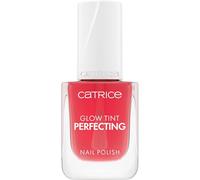 Catrice Glow Tint Perfecting Nail Polish, No. 010, Red, Brightening, Easy to Remove, No Microplastic Particles, No Preservatives, No Perfume, No Parabens, Pack of 1 (10.5 ml)