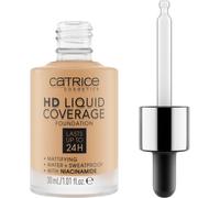 Catrice HD Liquid Coverage Foundation Make-Up, Natural Beige 035