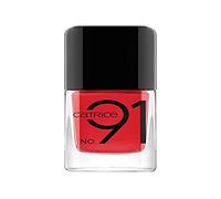 Catrice ICONAILS Gel Lacquer, Gel Polish, Nail Polish, No. 91 Gym Tonic, Red, Long-Lasting, Shiny, Acetone, Vegan, Microplastic Particles Free (10.5 ml)