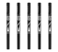 Catrice It's Easy Black Liner, Eyeliner, Eye Liner, No. 010 Blackest Black, black, defining, long-lasting, shiny, vegan, fragrance-free, alcohol-free, pack of 5 (5 x 1 ml)