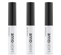 Catrice Lash Glue - Transparent, Long-Lasting Adhesive for False Eyelashes, Strong Hold, Quick Drying, Gentle Formula, No. 010, Set of 3 (3 x 4.7 ml).