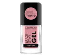 Catrice Maxi Stay Gel Top Coat, Base and Top Coat, Transparent, Long-Lasting, Glossy, No Acetone, Vegan, Microplastic Particles Free (10.5 ml)