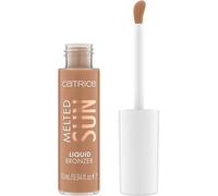 Catrice Melted Sun Liquid Bronzer, No. 015, Brown, Long-Lasting, Defining, Highly Pigmented, Natural, Matt, Vegan, Oil-Free, Perfume Free, Alcohol-Free, Pack of 10 ml