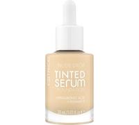 Catrice Nude Drop Tinted Serum Foundation, Intensive Care, Concentrate, No. 010N, Nude, Nourishing, Long-Lasting, Matte, Soft-Drawing Natural, Matte, Vegan, Oil-Free, Perfume Free (30 ml)