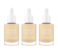 Catrice Nude Drop Tinted Serum Foundation, No. 010N, Nude, Long-Lasting, Mattifying, Natural, for Sensitive Skin, Vegan, Oil-Free, Perfume, No Alcohol, Pack of 3 (3 x 30 ml)