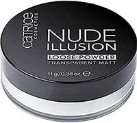 Catrice Nude Illusion Loose Powder, Transparent Matt, Transparent, for Combination Skin, for Blemished Skin, Long-Lasting, Matte, Vegan, Nano Particles-Free, Fragrance Free (11 g)