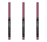 Catrice Plumping Lip Liner, lip pencil, lip liner, mask-proof, smudge-proof, with sharpener, No. 050 Licence To Kiss, nude, mattifying, matt, vegan, waterproof, pack of 3 (3 x 0.35g)