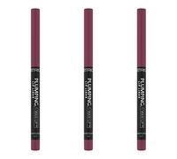 Catrice Plumping Lip Liner, Lip Pencil, lip liner, mask-proof, smudge-proof, with sharpener, No. 090 The Wild One, red, mattifying, matt, vegan, waterproof, pack of 3 (3 x 0.35g)