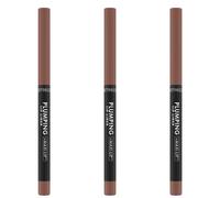 Catrice Plumping Lip Liner, No. 069, brown, moisturising, long-lasting, mattifying, colour-intensive, matt, vegan, waterproof, fragrance-free, pack of 3 (3x0.35g)