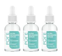 Catrice Pore Ultra Minimising Serum, Facial Serum, Transparent, Mattifying, Nourishing, Translucent, for Dry Skin, Vegan, Oil-Free, Perfume, No Alcohol, Pack of 3 (3 x 30 ml)