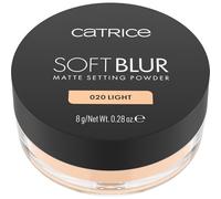 Catrice Soft Blur Matte Setting Powder 020 Light for a mattified finish, breathable powder, long-lasting for setting make-up, lightweight formula, 8g