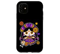 Catrina Day of The Dead Latina Sugar Skull Mexican Heritage Case for iPhone 11