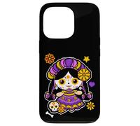 Catrina Day of The Dead Latina Sugar Skull Mexican Heritage Case for iPhone 13 Pro