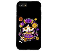 Catrina Day of The Dead Latina Sugar Skull Mexican Heritage Case for iPhone SE (2020) / 7/8