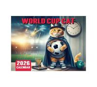 Cats 2026 Calendar, Creative and Unique Wall Hanging, 12-Month Monthly Hanging Format with Hilarious Cat/Dog-Themed Humor, Home/Office Decor & Gift for Cat Lovers For Daily Office Use