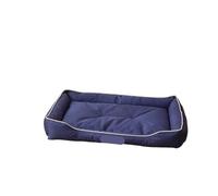 Cats Accessories Puppy Bed Pet Beds All Houses And Habitats Goods Accessory Kitten Supplies Things Dog Products House Basket Mat(Blue,M)